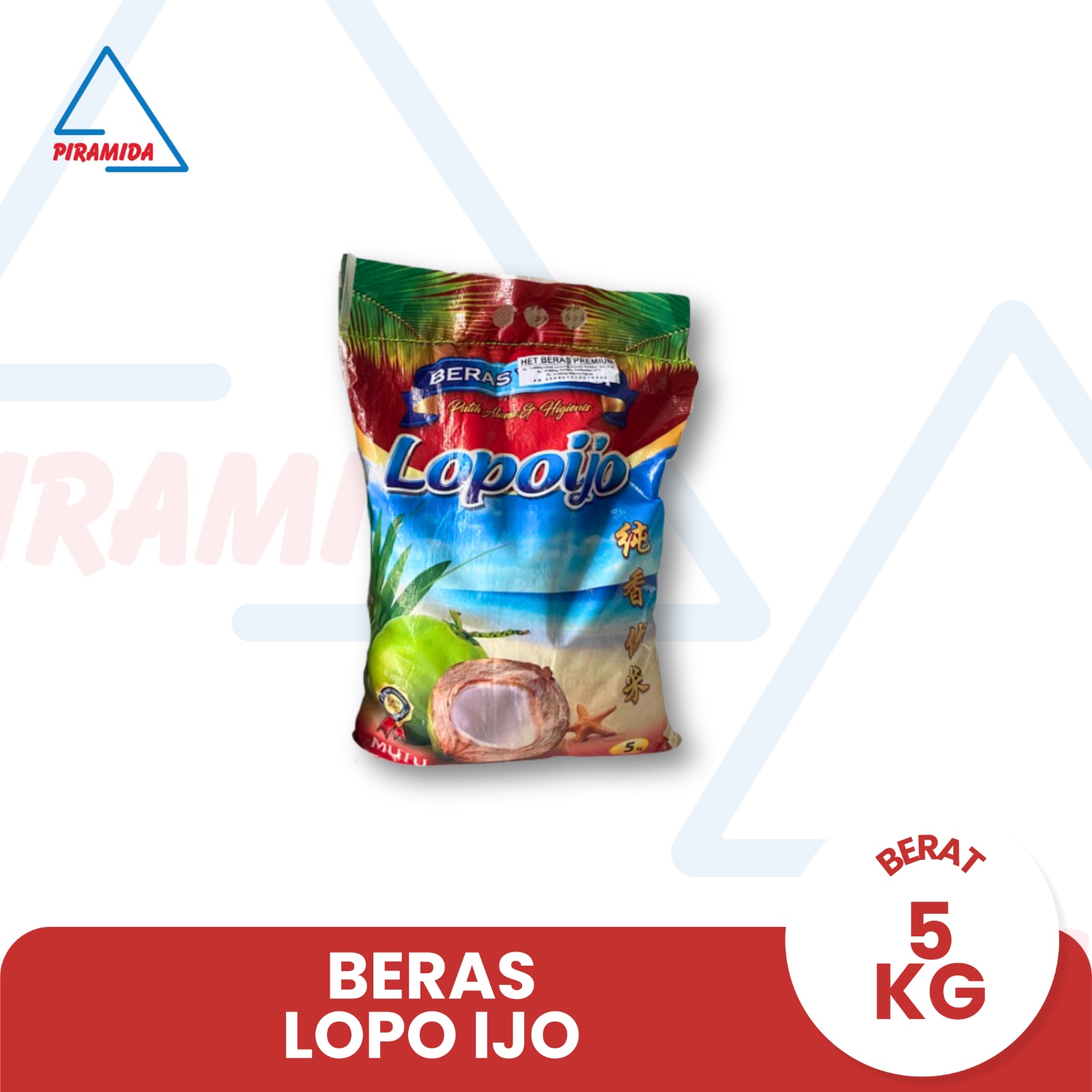 Beras Lopo Ijo 5 Kg