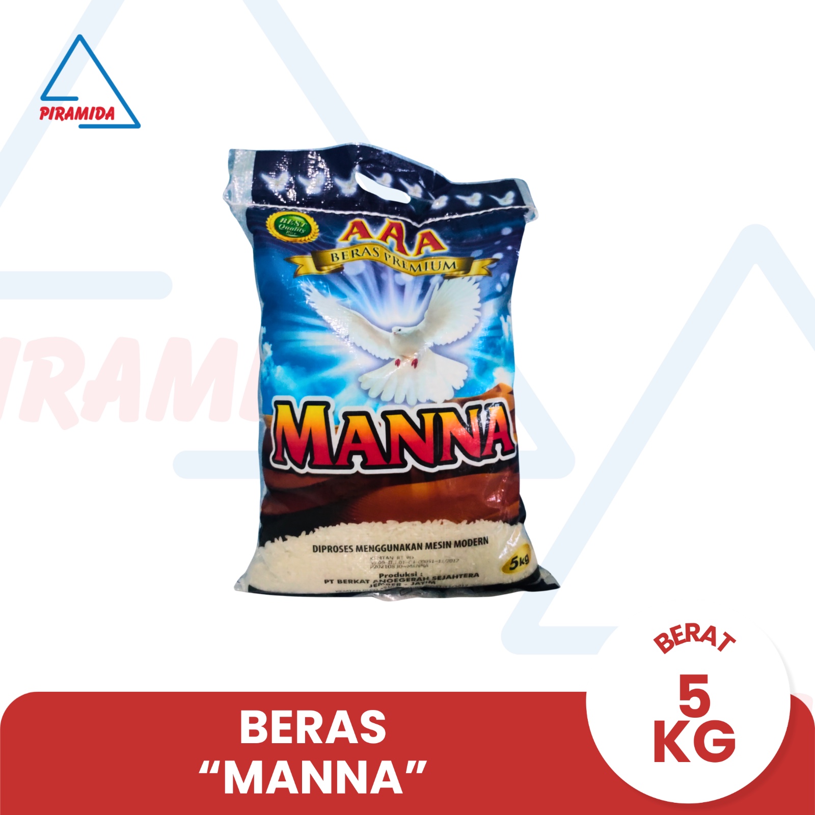 Beras Manna 5 Kg
