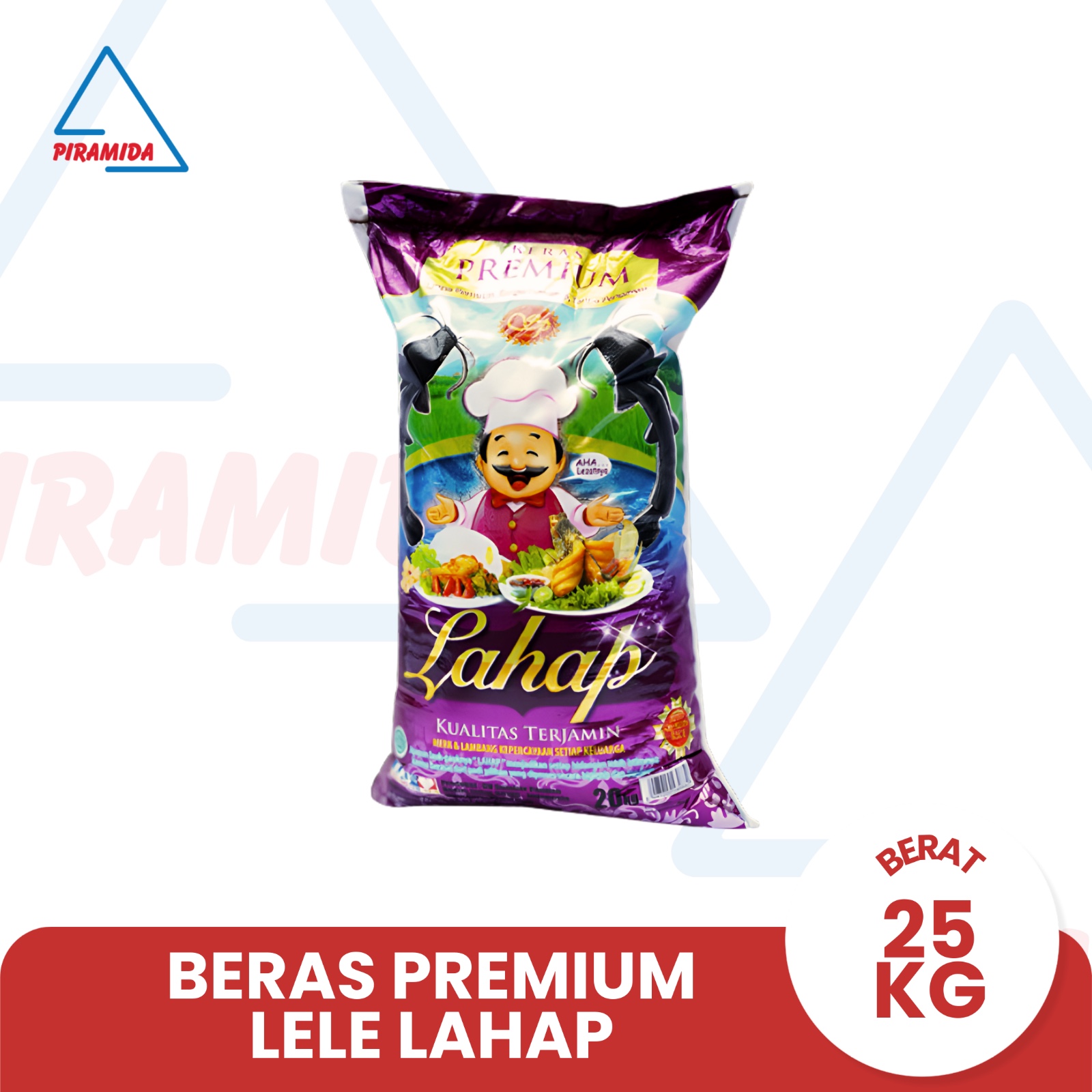 Beras Premium Lele Lahap 25 Kg