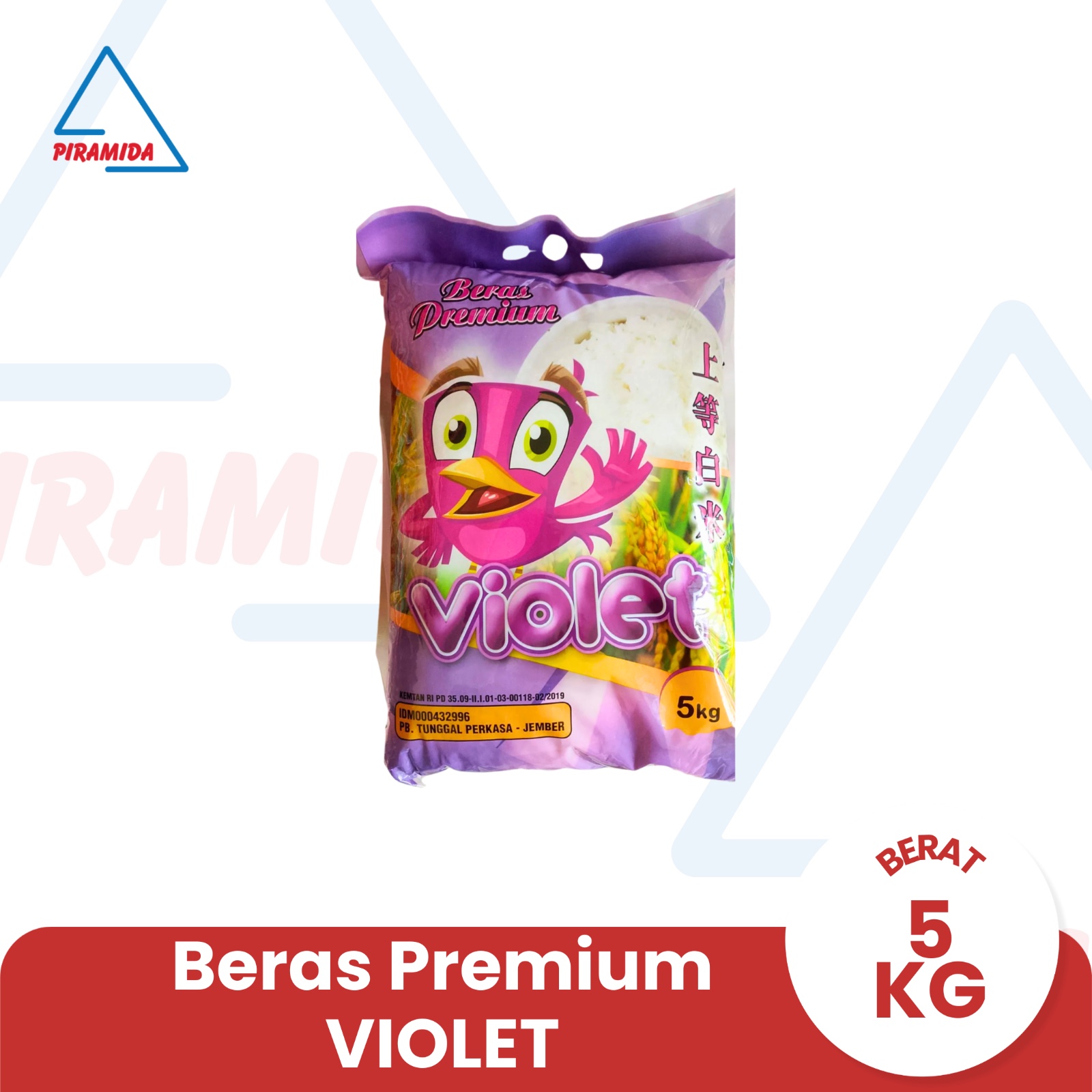 Beras Premium Violet 5 Kg