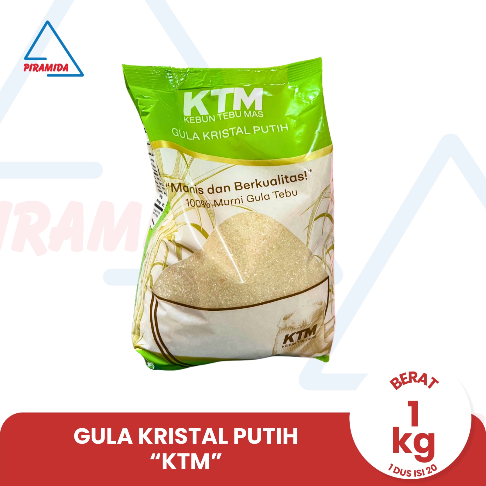 Gula Kristal Putih Ktm 1 Kg