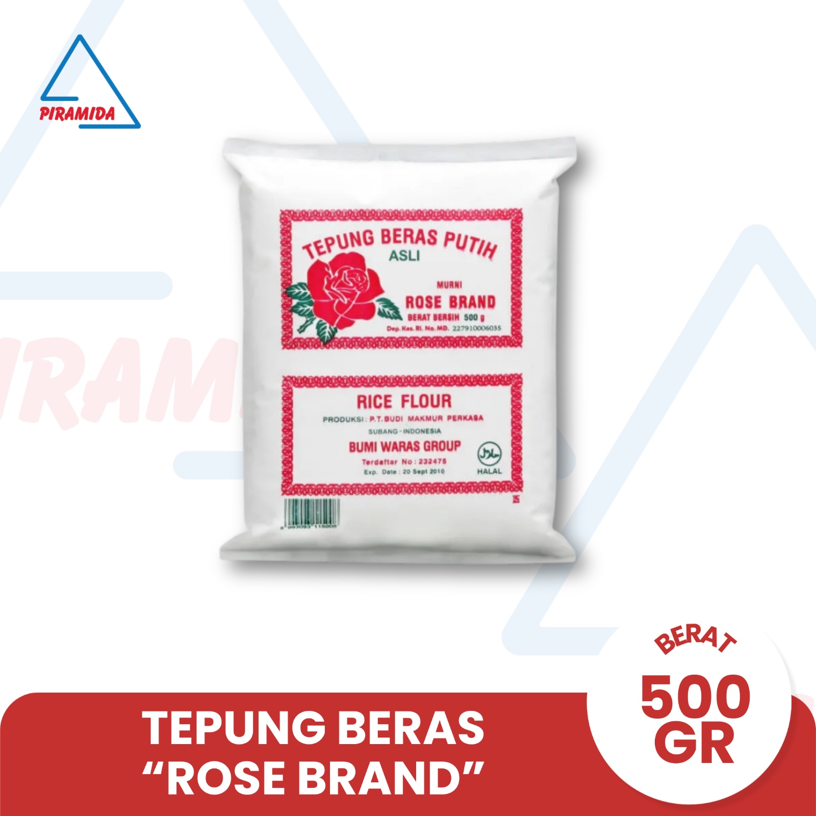 Tepung Beras Rose Brand 500 Gr