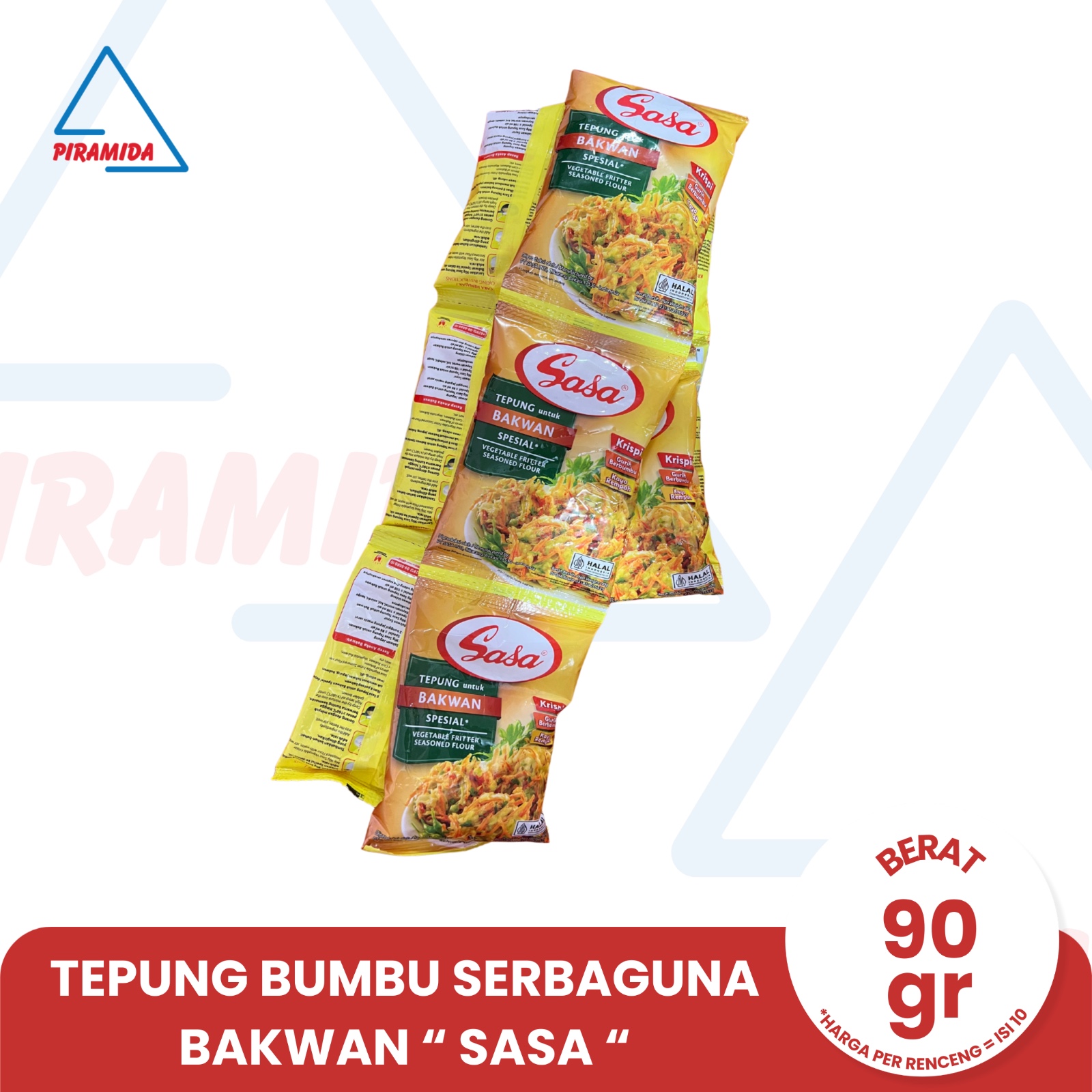 Tepung Bumbu Serbaguna Bakwan Sasa 90 Gr