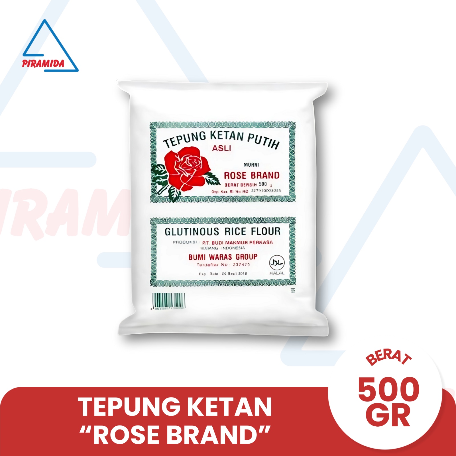 Tepung Ketan Rose Brand 500 Gr