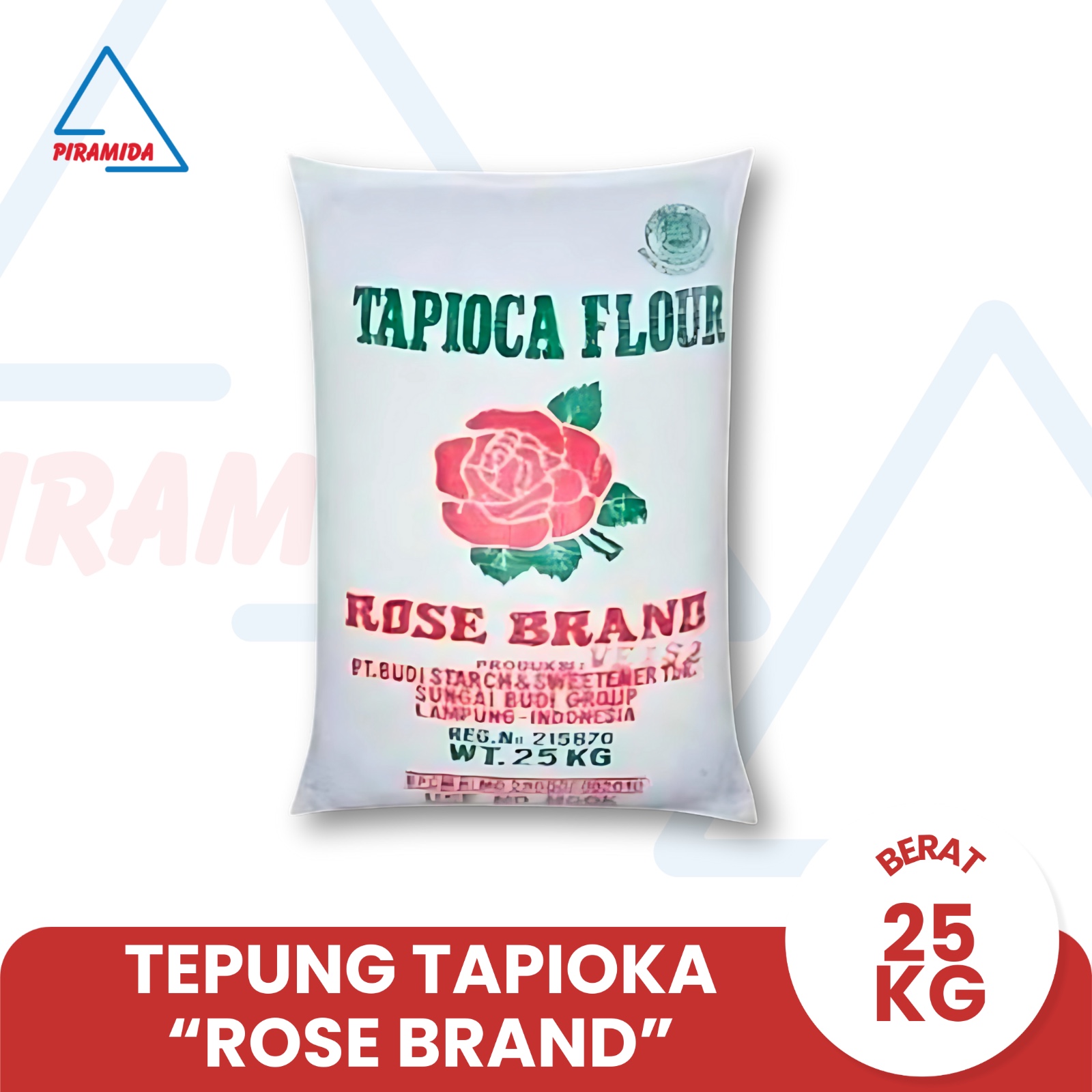 Tepung Tapioka Rose Brand 25 Kg