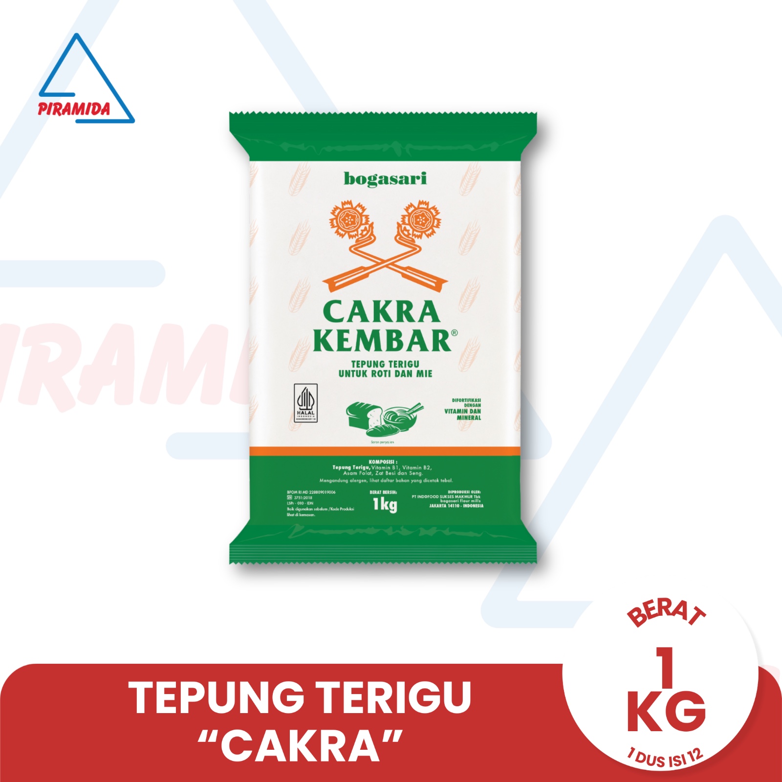 Tepung Terigu Cakra 1 Kg