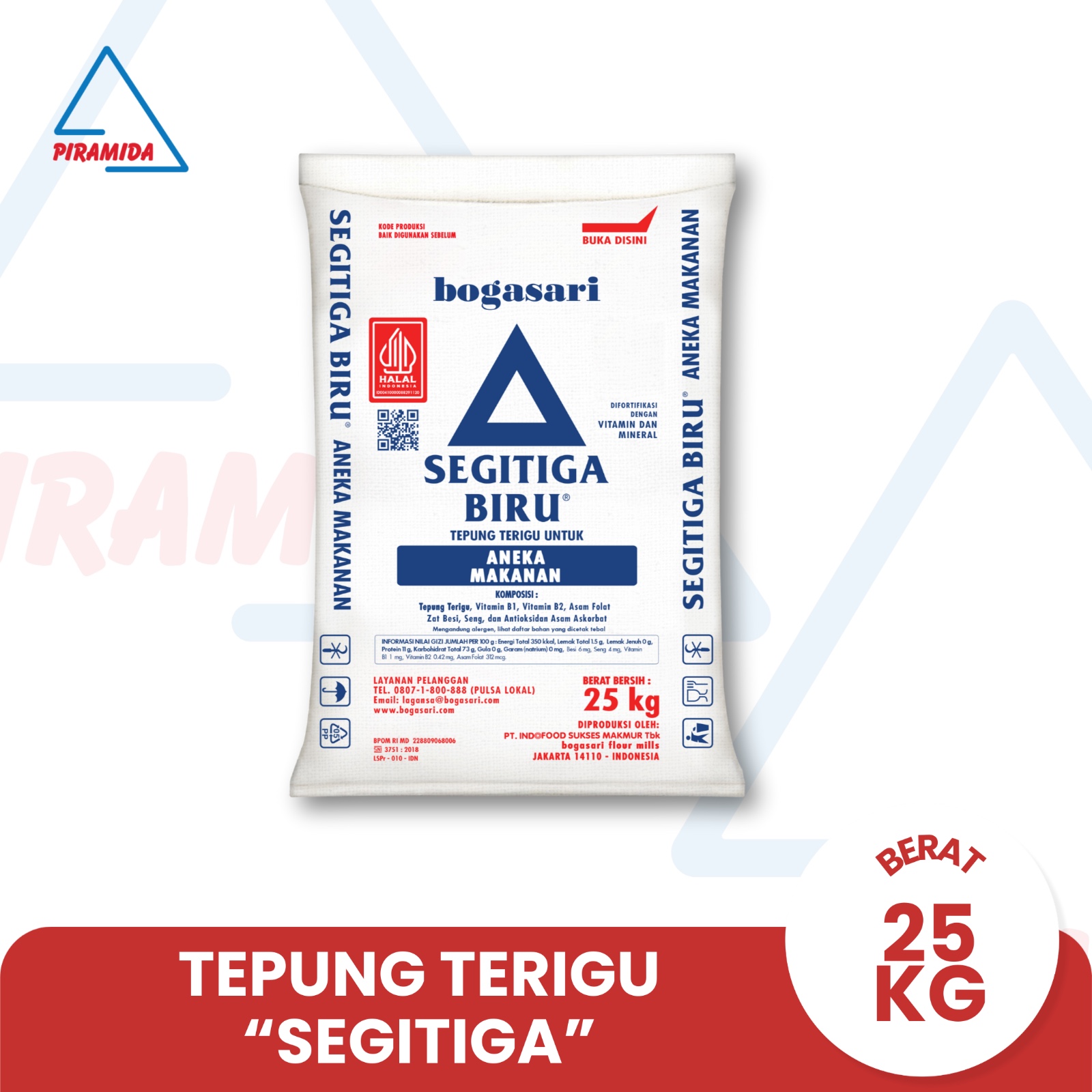 Tepung Terigu Segitiga 25 Kg